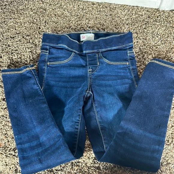 SO Skinny Jeans Black and Blue - Picture 8 of 9